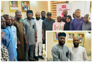OJN with Student Unions, Youth Leaders on Courtesy Visit to Kogi Commissioner for Youth, Sports Development