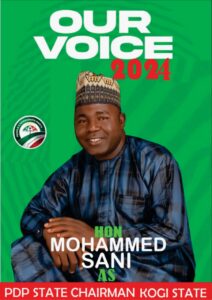 Hon. Muhammed Sanni Gambo, PDP State Chairmanship Aspirant in Kogi (2024)