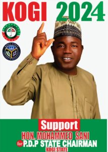 Hon. Muhammed Sanni Gambo, PDP State Chairmanship Aspirant in Kogi (2024)