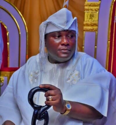 The Elulu of Mopa, and Chairman Mopamuro Traditional Council, HRM, Oba (Dr.) Muyiwa Ibeun