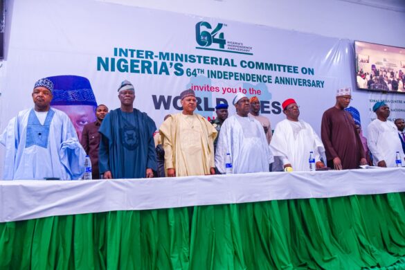 Inter-Ministerial Committee On Nigeria's 64th Independence Anniversary