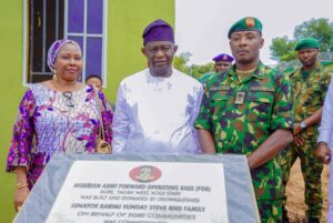 Senator Karimi Hands Over Fully Equipped Military Forward Operating Base to Boost Security in Kogi State